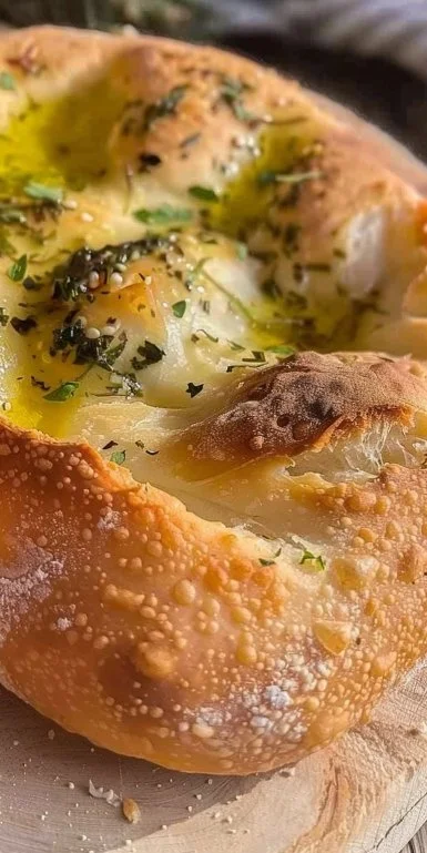 Rebanadas de pan sin gluten recién horneado.