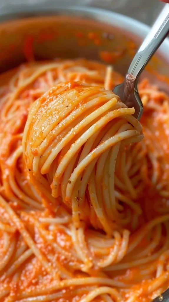 Pasta con Salsa de Tomate y Burrata
