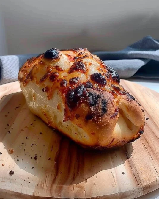 Pizza en Sándwich, una fusión deliciosa de sabores en cada bocado.