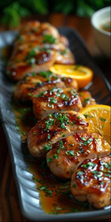 Pollo a la Naranja Receta