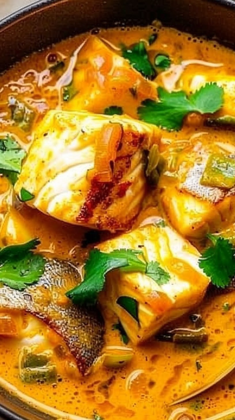 Curry de Pescado con Coco