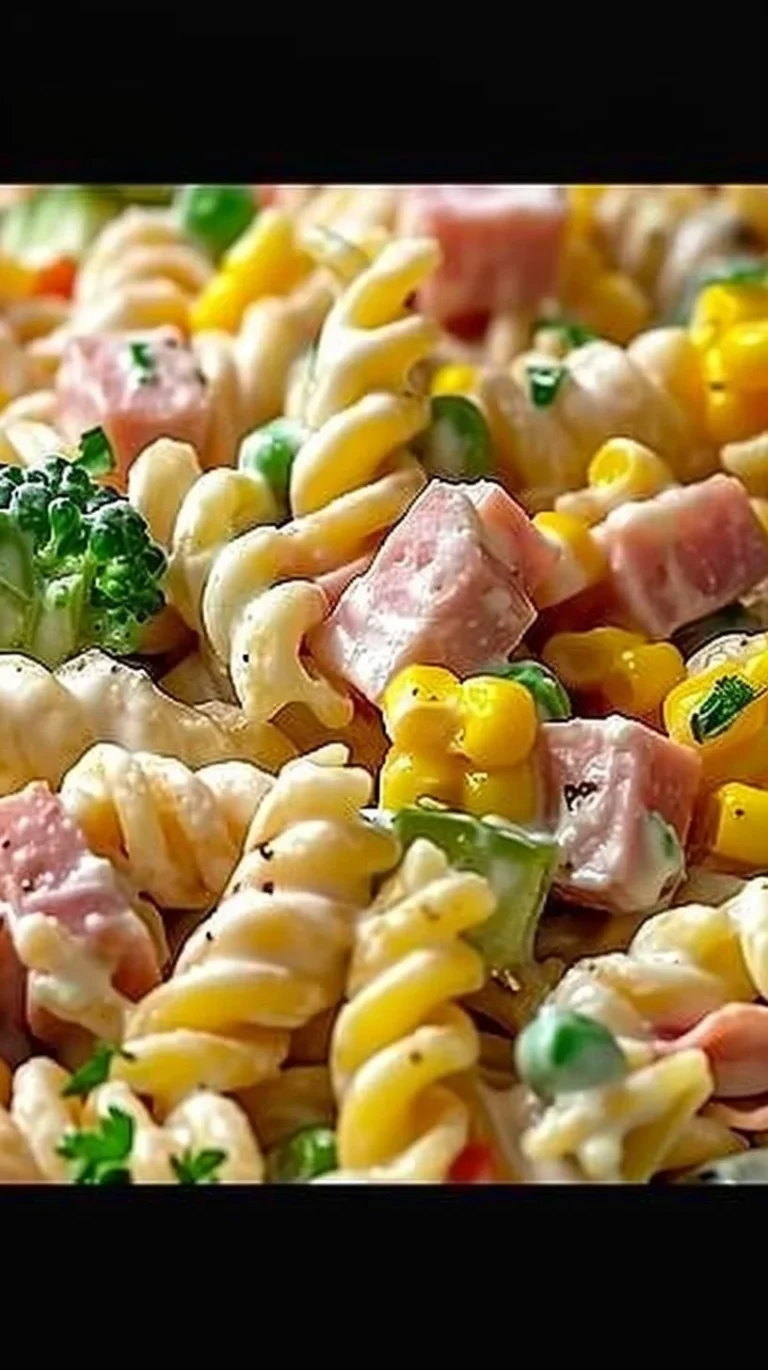 Receta de ensalada fría con frescos ingredientes y presentación colorida.