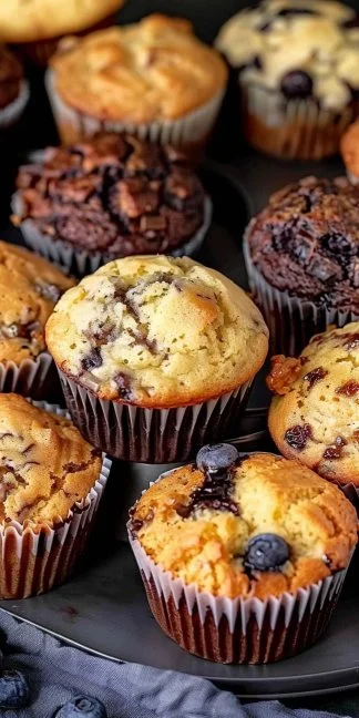 Receta maestra de magdalenas esponjosas y deliciosas.