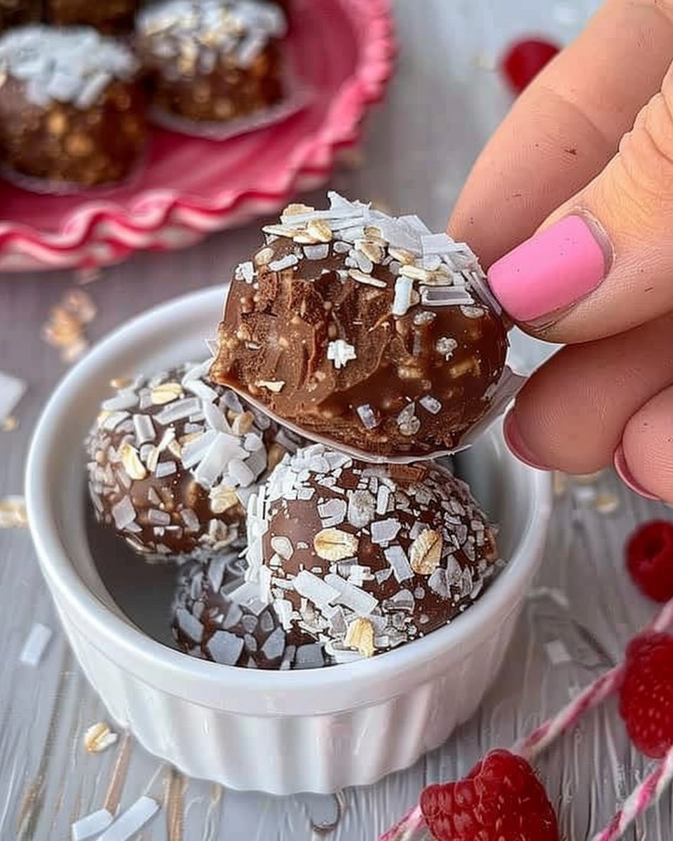 Barras de Avena y Chocolate