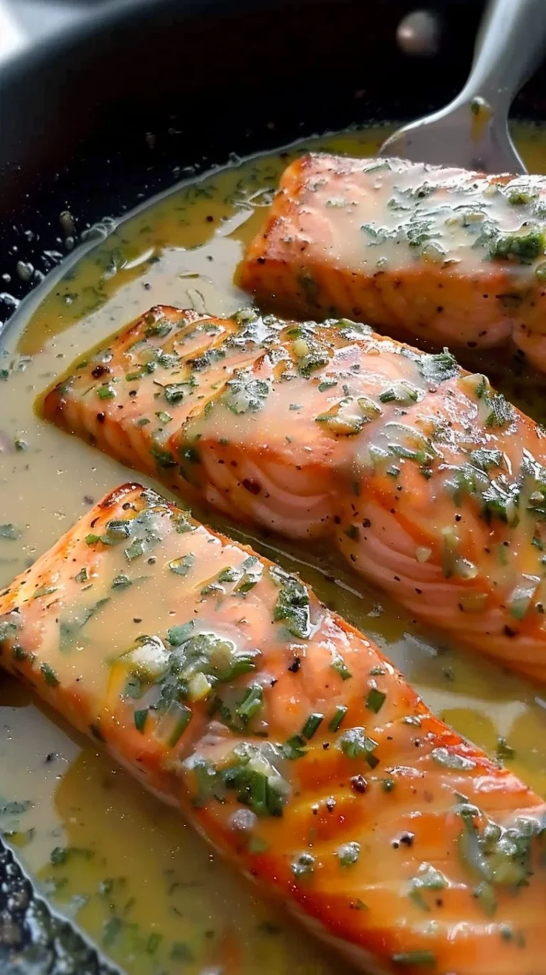 Salmón al Ajo y Mantequilla, plato delicioso y fácil de preparar