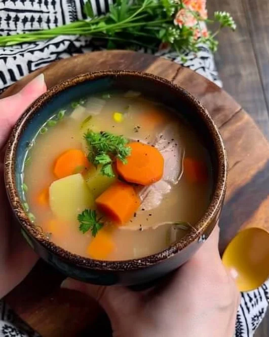 Imagen de Sopa ABC, una deliciosa y nutritiva sopa para niños.
