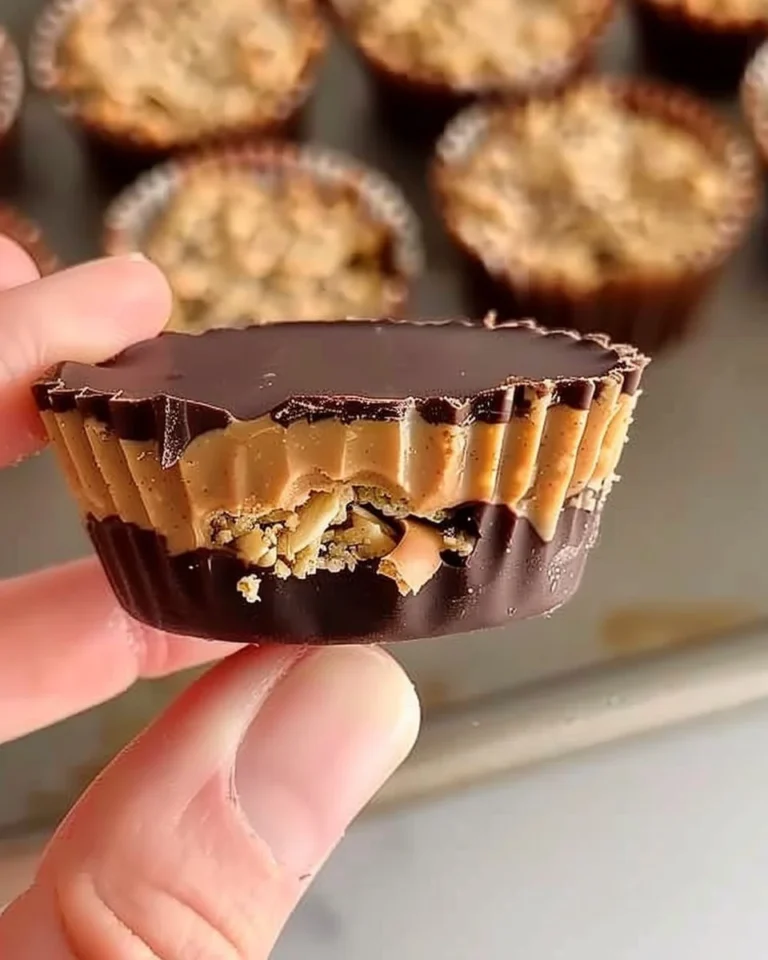 Tazas de mantequilla de cacahuate y avena, snacks saludables y nutritivos