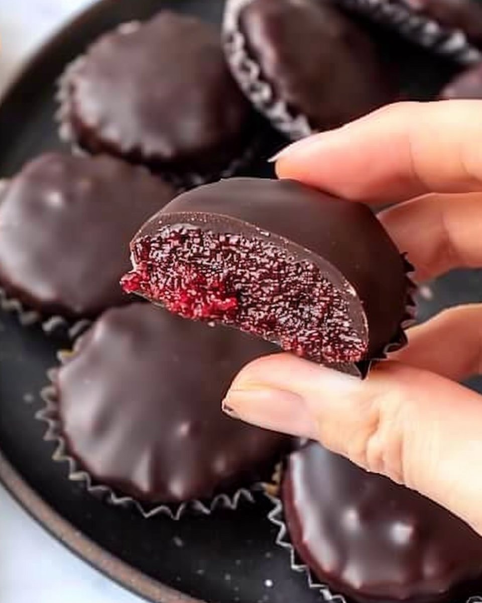 Bocaditos de Mermelada de Chocolate