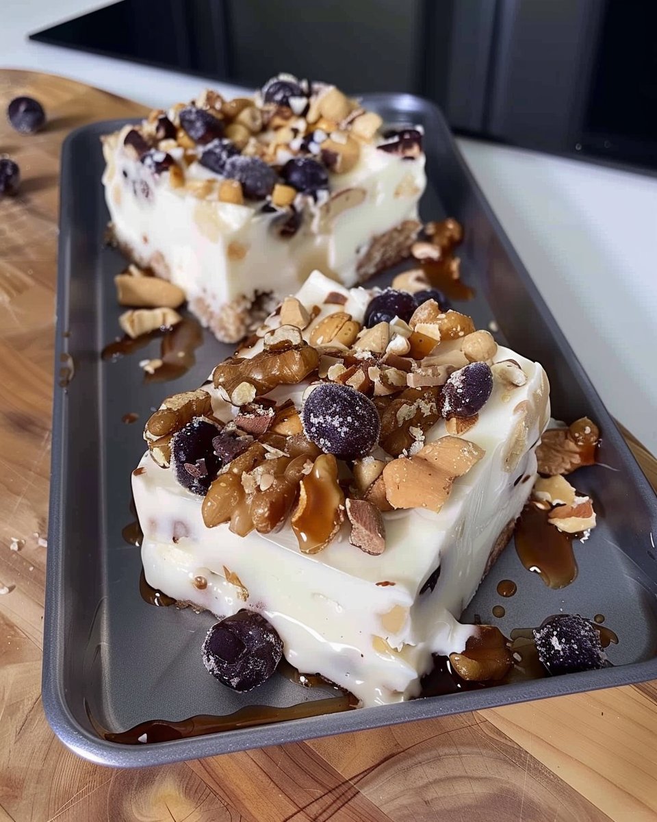 Barras Heladas De Yogurt