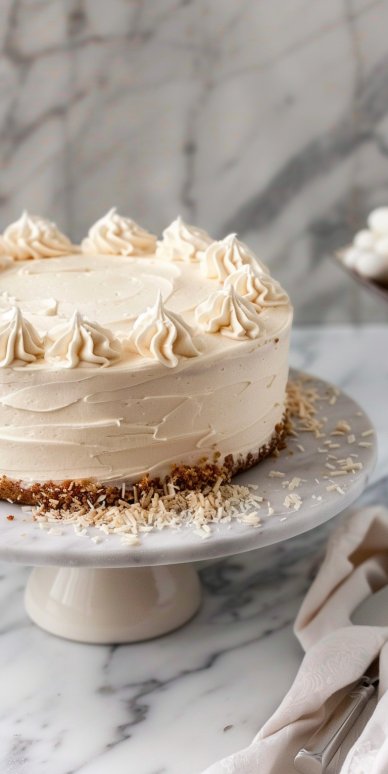 Pastel de vainilla casero