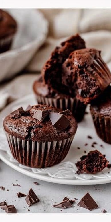 Muffins de chocolate