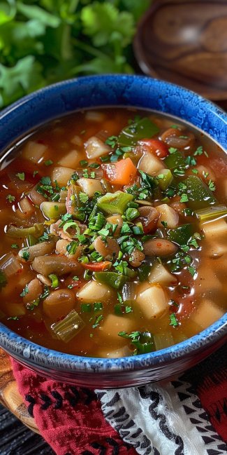 Sopa de Nopales