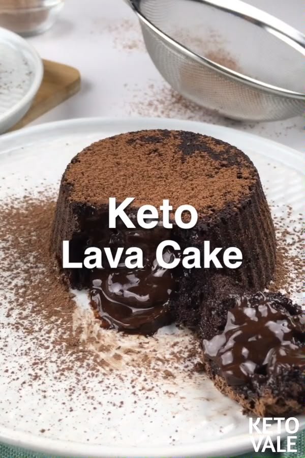 Tarta de Lava Keto