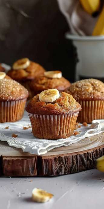 Muffins de plátano
