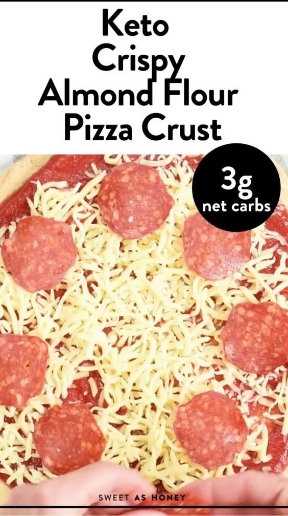 Masa de Pizza de Harina de Almendra