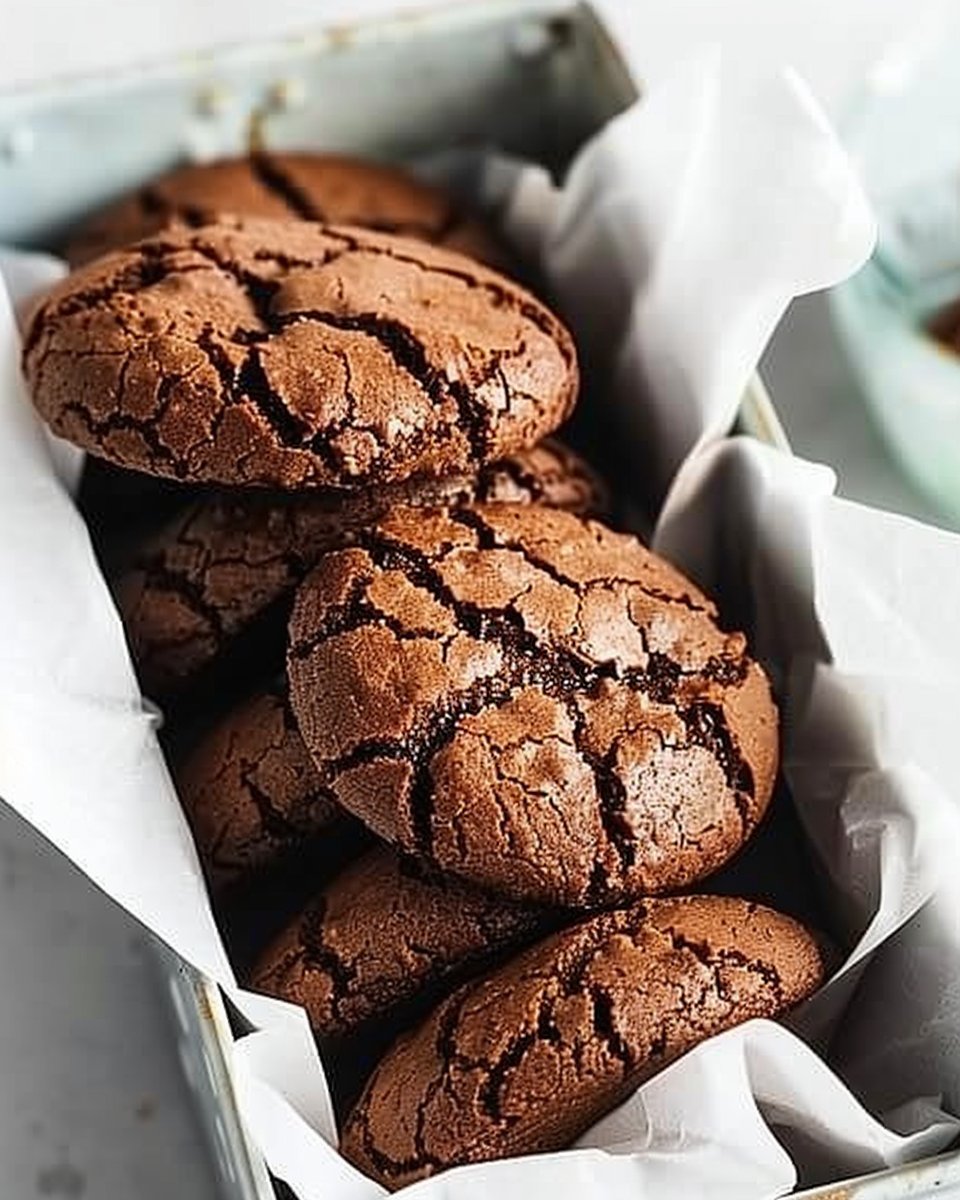 Galletas de Brownie de Chocolate