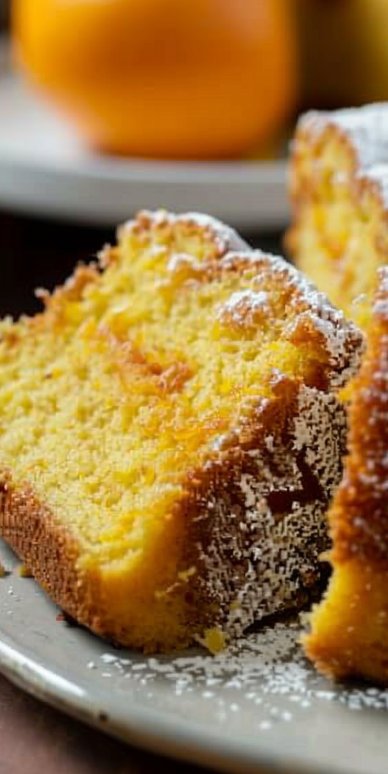 Torta de mandarina esponjosa