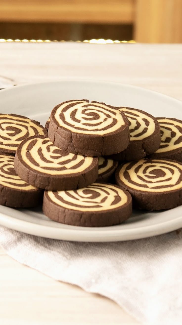 Galletitas Ajedrez de Vainilla y Chocolate