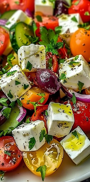 Ensalada Griega Clásica