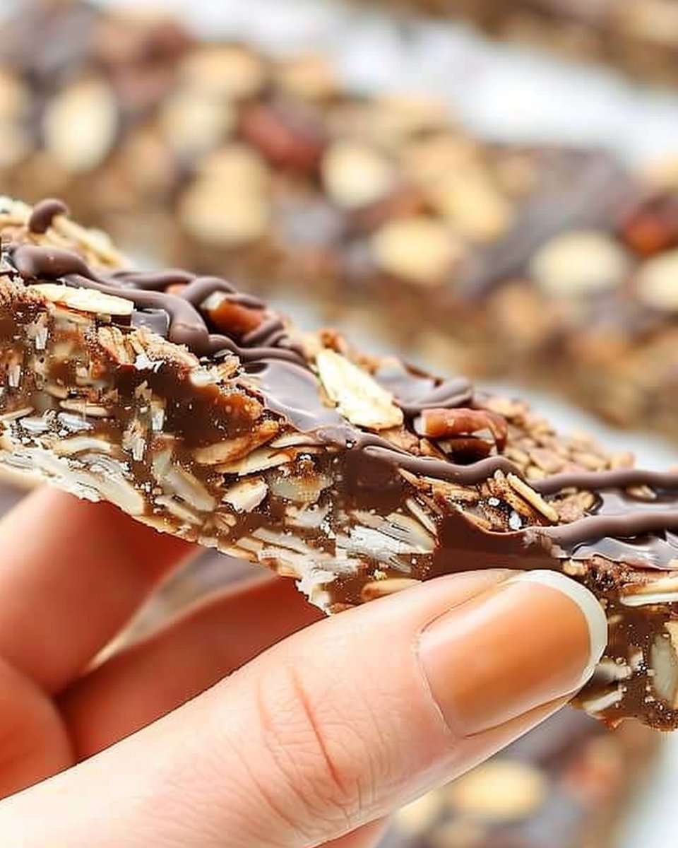 Healthy No-Bake Granola Bars