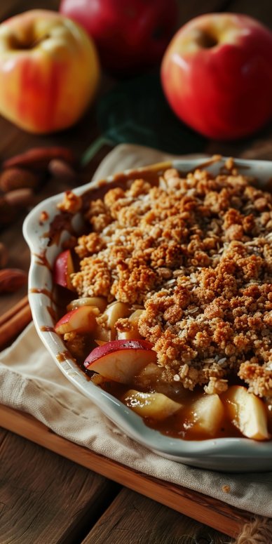 Crumble de manzana