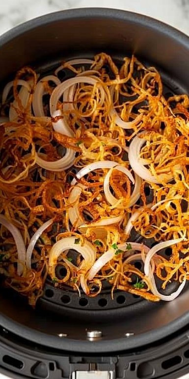 Crispy Onions in Air Fryer