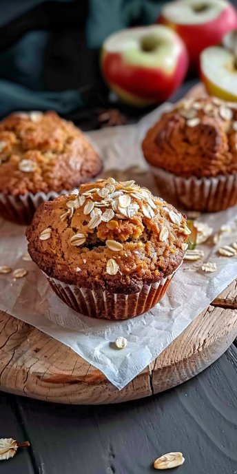 Muffins de manzana