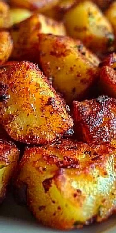 Papas de desayuno en freidora de aire