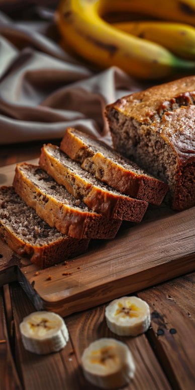 Pan de plátano saludable!