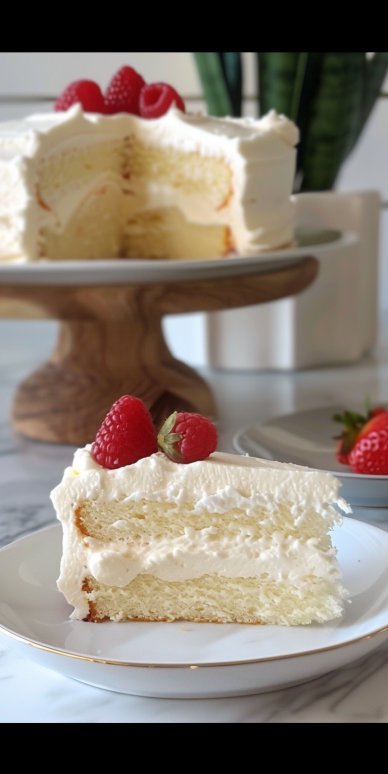 Bizcocho de yogur esponjoso