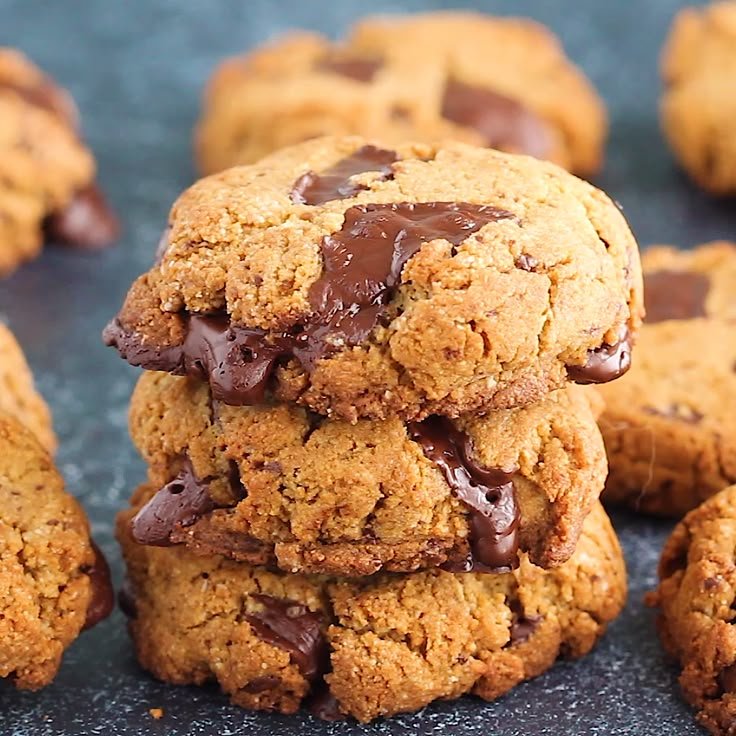 Galletas Chewy de Chocolate Paleo