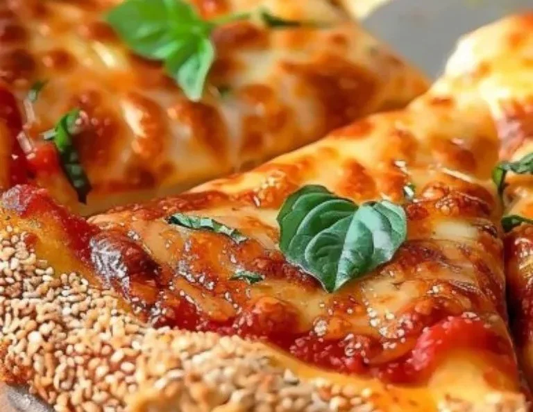 Base de pizza baja en carbohidratos sabrosa y saludable