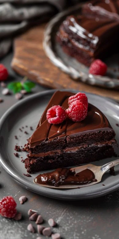 Bizcocho de Chocolate Sin Huevo, postre vegano y delicioso