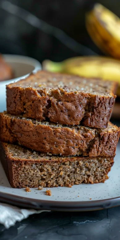 Bizcocho de manzana con nueces y canela, un postre esponjoso y delicioso.