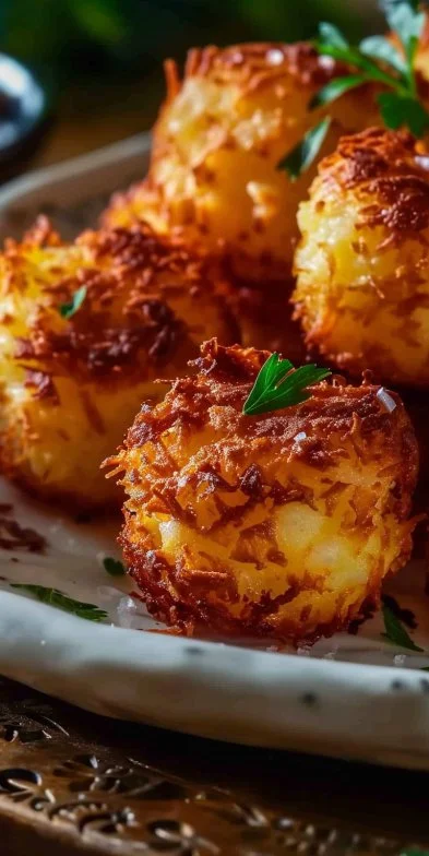 Bocaditos de queso con puré de papas, una deliciosa receta fácil de preparar.