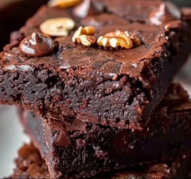 Brownies de harina de coco recién horneados, deliciosos y saludables