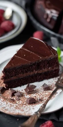 Tarta de chocolate sin harina, rica y esponjosa, ideal para postres sin gluten