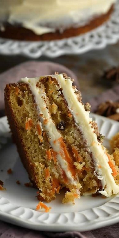 Torta de zanahoria casera