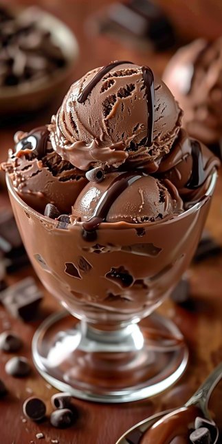 Helado de Chocolate Doble