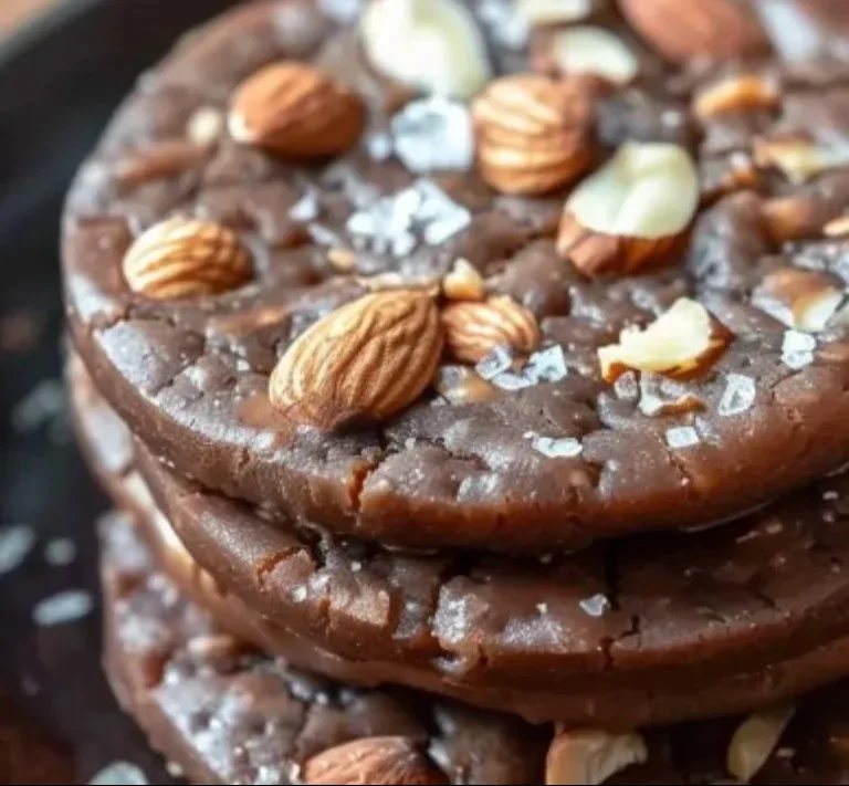 Galletas de almendras listas para disfrutar, fáciles y sin horno.