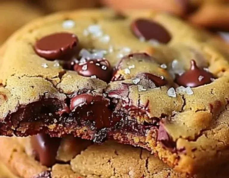 Galletas de chocolate con harina de garbanzo recién horneadas y crujientes.