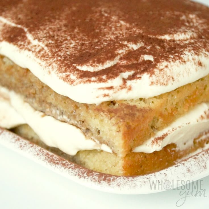 Receta de Tiramisu Bajo en Carbohidratos