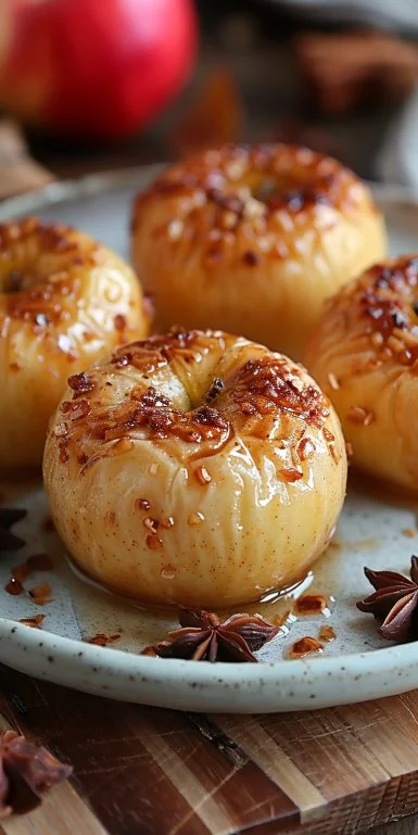 Manzanas asadas preparadas en Airfryer en 20 minutos