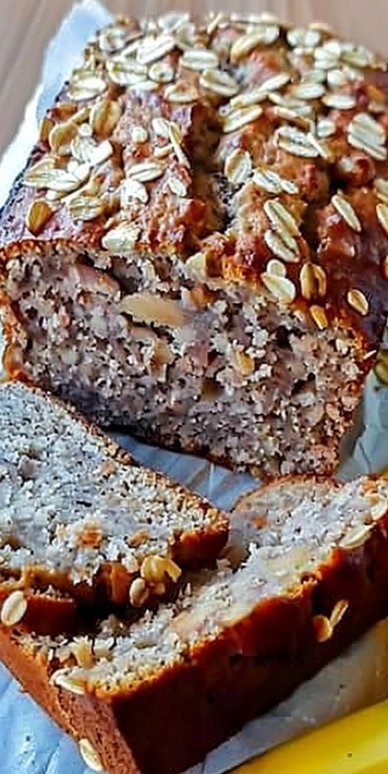 Pan de plátano saludable!