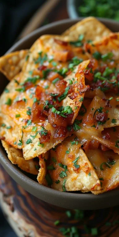 Nachos crujientes preparados en freidora de aire, receta fácil y deliciosa