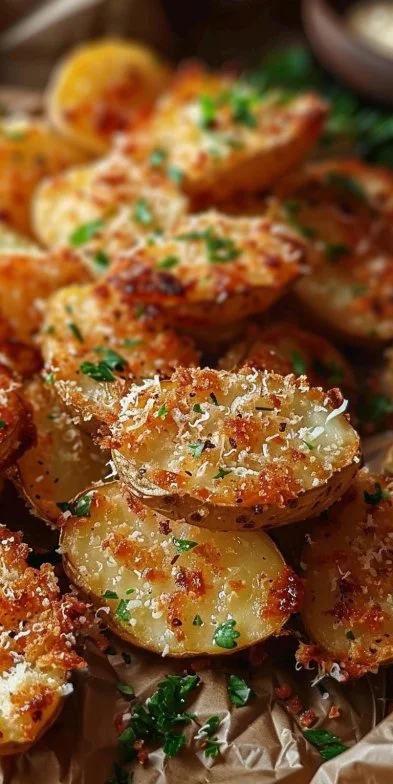 Papas Parmesano Crujientes y Crocantes, delicioso platillo fácil de hacer.