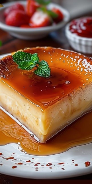 Flan de Leche Casero