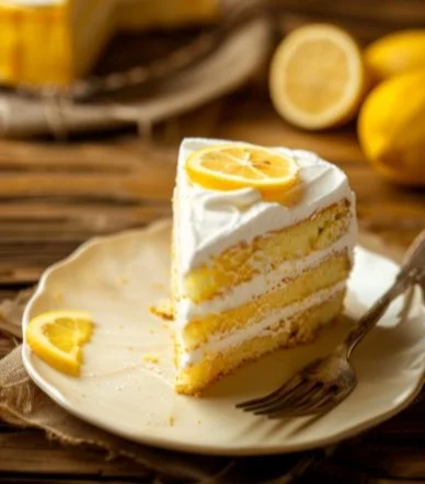 Bizcocho de limón esponjoso y delicioso, ideal para disfrutar en cualquier ocasión.