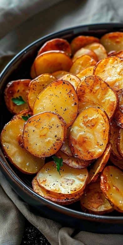 Papas Sliced en Freidora de Aire