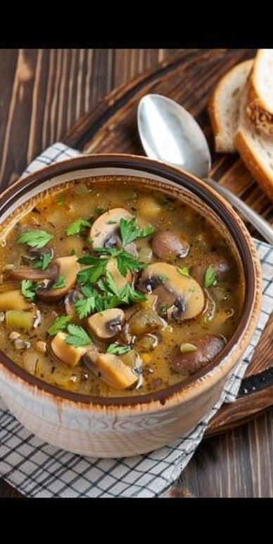 Sopa de Champiñones